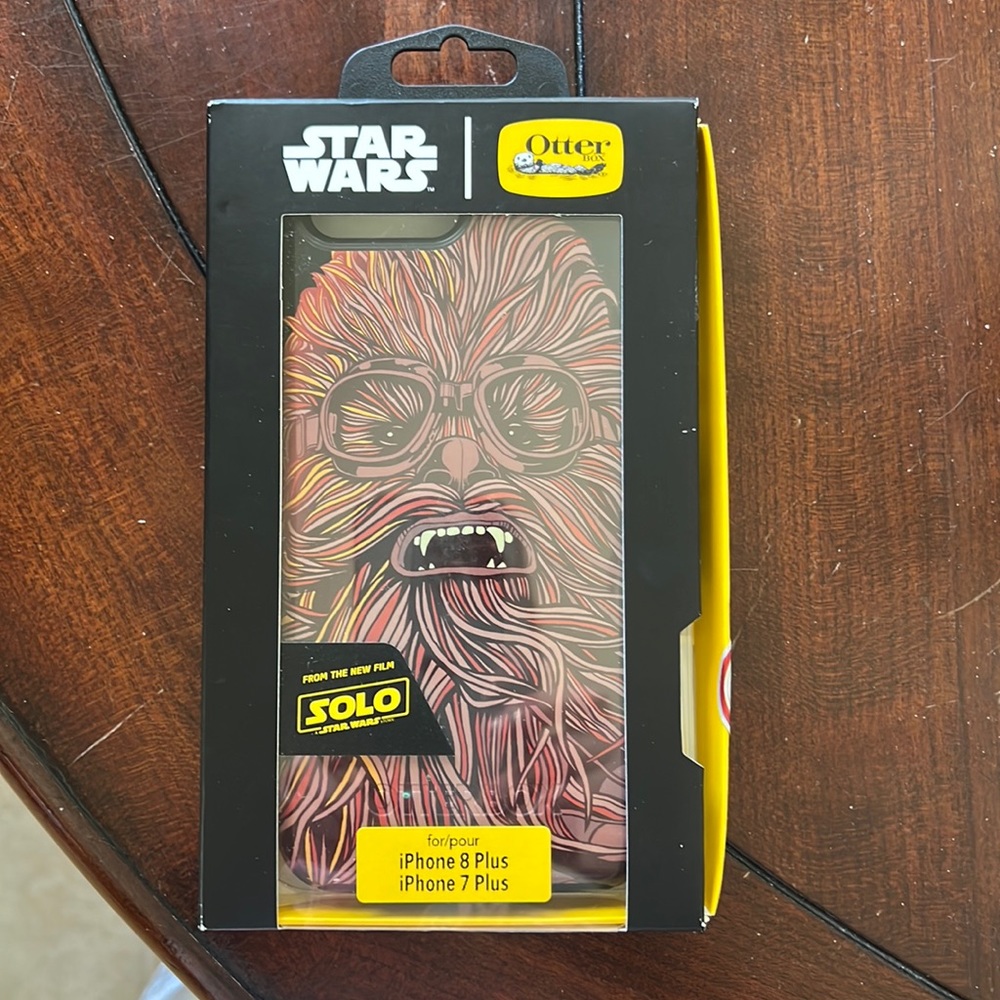 Star Wars chewy iPhone 8 plus otter box. Used